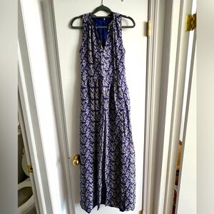 Madewell silk maxi dress